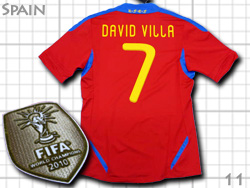 Spain 2010/2011 Home adidas #7 DAVID VILLA @XyC\@[hJbv`sI@z[@_rhErW@V14921