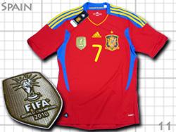 Spain 2010/2011 Home adidas #7 DAVID VILLA @XyC\@[hJbv`sI@z[@_rhErW@V14921