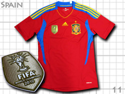 Spain 2010/2011 Home adidas V14921@XyC\@[hJbv`sI@z[