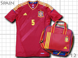 Spain 2012 Home EURO2012 Authentic TechFIT #5 PUYOL adidas@XyC\@BI茠2012@[2012@z[@vW@I[ZeBbN@ebNtBbg@X16688