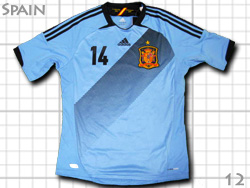 Spain Euro12 Away #14 ALONSO adidas XyC\@AEFC@[PQ@BI茠@AfB_X@X11346