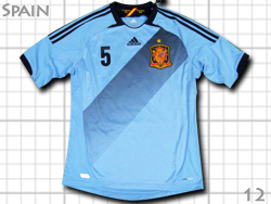 Spain Euro12 Away #5 PUYOL adidas XyC\@AEFC@[PQ@BI茠@AfB_X@X11346