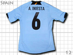 Spain Euro12 Away #6 A.INIESTA adidas XyC\@AEFC@[PQ@BI茠@AfB_X@X11346