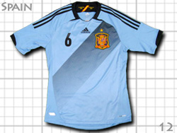 Spain Euro12 Away #6 XAVI adidas XyC\@AEFC@[PQ@BI茠@AfB_X@X11346