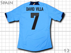 Spain Euro12 Away #7 DAVID VILLA adidas XyC\@AEFC@[PQ@BI茠@AfB_X@X11346