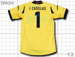 Spain 2012 Euro12 GK #1 I. CASILLAS adidas@XyC\@[12@L[p[@CPEJV[WX@AfB_X@x11506
