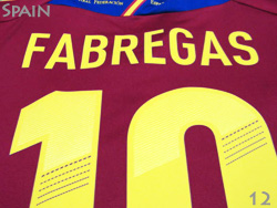 Spain 2012 Home EURO2012 #10 FABREGAS adidas@XyC\@BI茠2012@[2012@z[@t@uKX@X10937