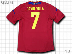 Spain 2012 Home EURO2012 #7 DAVID VILLA adidas@XyC\@BI茠2012@[2012@z[@_rhErW@X10937