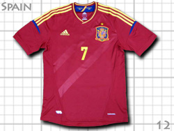 Spain 2012 Home EURO2012 #7 DAVID VILLA adidas@XyC\@BI茠2012@[2012@z[@_rhErW@X10937