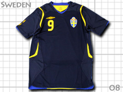 Sweden 2008 Away #9 LJUNGBERG XEF[f\@thNEOx@GXpX