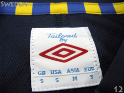 Sweden Euro2012 Away umbro@XEF[f\@AEFC@BI茠12@Au