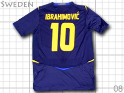 Sweden 2008 Away #10 IBRAHIMOVIC' XEF[f\@Y^ECuqrb`