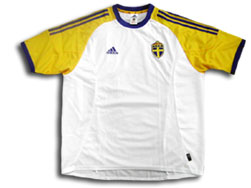 スウェーデン代表 日韓ワールドカップモデル 2002 ホーム、アウェイ O.K.A.