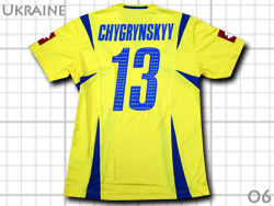 Ukraine 2006 Home #13 CHYGRYNSKYY　ウクライナ代表　ホーム　チグリンスキー