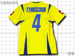 Ukraine 2006 Home #4 TYMOSCHUK　ウクライナ代表　ホーム　ティモシュク