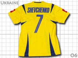Ukraine 2006 Home #7 SHEVCHENKO　ウクライナ代表　ホーム　シェフチェンコ