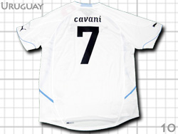 Uruguay 2010 Away #7 cavani ウルグアイ代表 アウェイ カバーニ