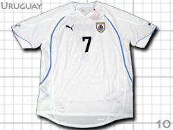 Uruguay 2010 Away #7 cavani ウルグアイ代表 アウェイ カバーニ