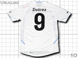 Uruguay 2010 Away #9 Suarez ウルグアイ代表 アウェイ ルイス・スアレス