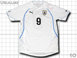 Uruguay 2010 Away #9 Suarez ウルグアイ代表 アウェイ ルイス・スアレス