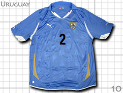Uruguay 2010 Home #2 LUGANO ウルグアイ代表 ホーム ルガーノ
