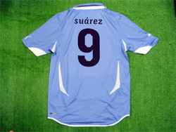 Uruguay 2010 Home #9 Suarez ウルグアイ代表 ホーム ルイス・スアレス
