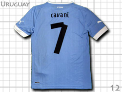 Uruguay 2012/2013 Home #7 CAVANI PUMA ウルグアイ代表 ホーム カバーニ プーマ 740248