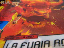 アディダス　FIFAワールドカップ2010　非売品　両面ステッカー　スペイン代表　ビジャ
