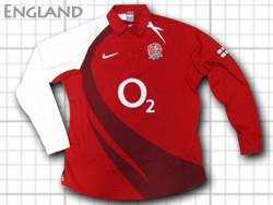 Rugby England Away NIKE 2007-2009@Or[ECOh\@iCL@AEFC