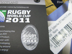 Scotland RWC2011 Rugby Canterbury@Or[EXRbgh\@[hJbv2011@J^x[@vW[W