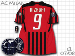 AC Milan 2007-2008 #9 INZAGHI　ミラン　インザーギ　CL