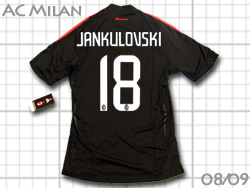 AC Milan 2008-2009 3rd　ACミラン　サード　#18　JANKULOVSKI　ヤンクロフスキー