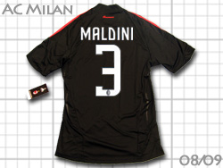 AC Milan 2008-2009 3rd　ACミラン　サード　#3 MALDINI マルディーニ