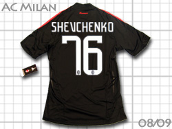 AC Milan 2008-2009 3rd　ACミラン　サード　#76 SHEVCHENKO シェフチェンコ