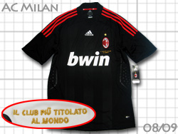 ACミラン 2008-2009 ユニフォームショップ AC Milan ロナウジーニョ