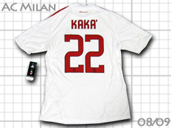 AC Milan 2008-2009 Away　ACミラン　#22　KAKA'　カカ