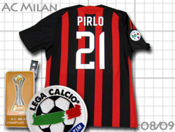 AC Milan 2008-2009 Home@AC~@z[@#21 PIRLO s