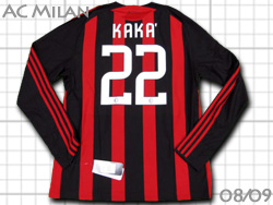 AC Milan 2008-2009 Home　ACミラン　ホーム　#22 KAKA' カカ