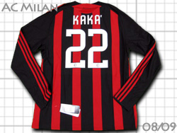 ACミラン 2008-2009 ユニフォームショップ AC Milan ロナウジーニョ