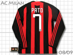 AC Milan 2008-2009 Home　ACミラン　ホーム　#7 PATO パト