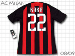 AC Milan 2008-2009 Home@AC~@z[@#22 KAKA' JJ