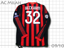 AC Milan 2009-2010 Home CL #32 BECKHAM@AC~@z[@frbhExbJ@`sIY[O