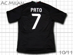 AC Milan 2010-2011 3rd #7 PATO　ACミラン　サード アレッシャンドロ・パト