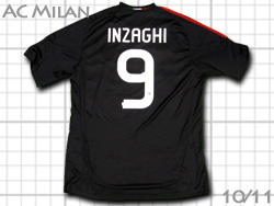 AC Milan 2010-2011 3rd #9 INZAGHI　ACミラン　サード　ピッポ・インザーギ