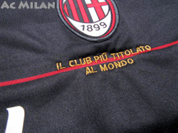 AC Milan 2010-2011 3rd　[IL CLUB PIU TITOLATO AL MONDO] ACミラン　サード