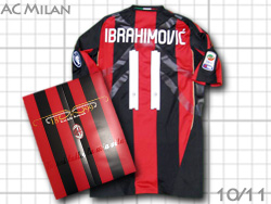 AC Milan 2010-2011 Home Authentic #11 IBRAHIMOVIC'@AC~@z[ Cuqrb`@I[ZeBbN