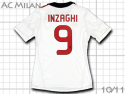 AC Milan 2010-2011 Away #9 INZAGHI　ACミラン　アウェイ　ピッポ・インザーギ