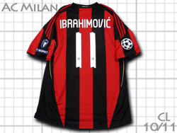 AC Milan 2010-2011 Home #11 IBRAHIMOVIC'　ACミラン　ホーム イブラヒモビッチ
