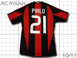 AC Milan 2010-2011 Home #21 PIRLO　ACミラン　ホーム アンドレア・ピルロ