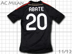 AC Milan 2011-2012 3rd #20 ABATE adidas@AC~@T[h@Ao[e@AfB_X v13433